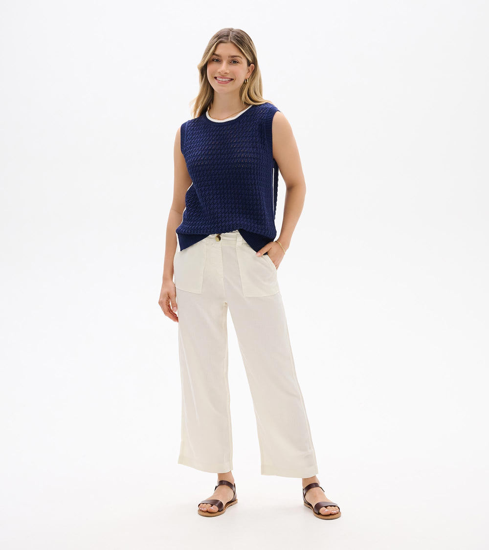Hatley Cruz Knit Tank - Patriot Blue