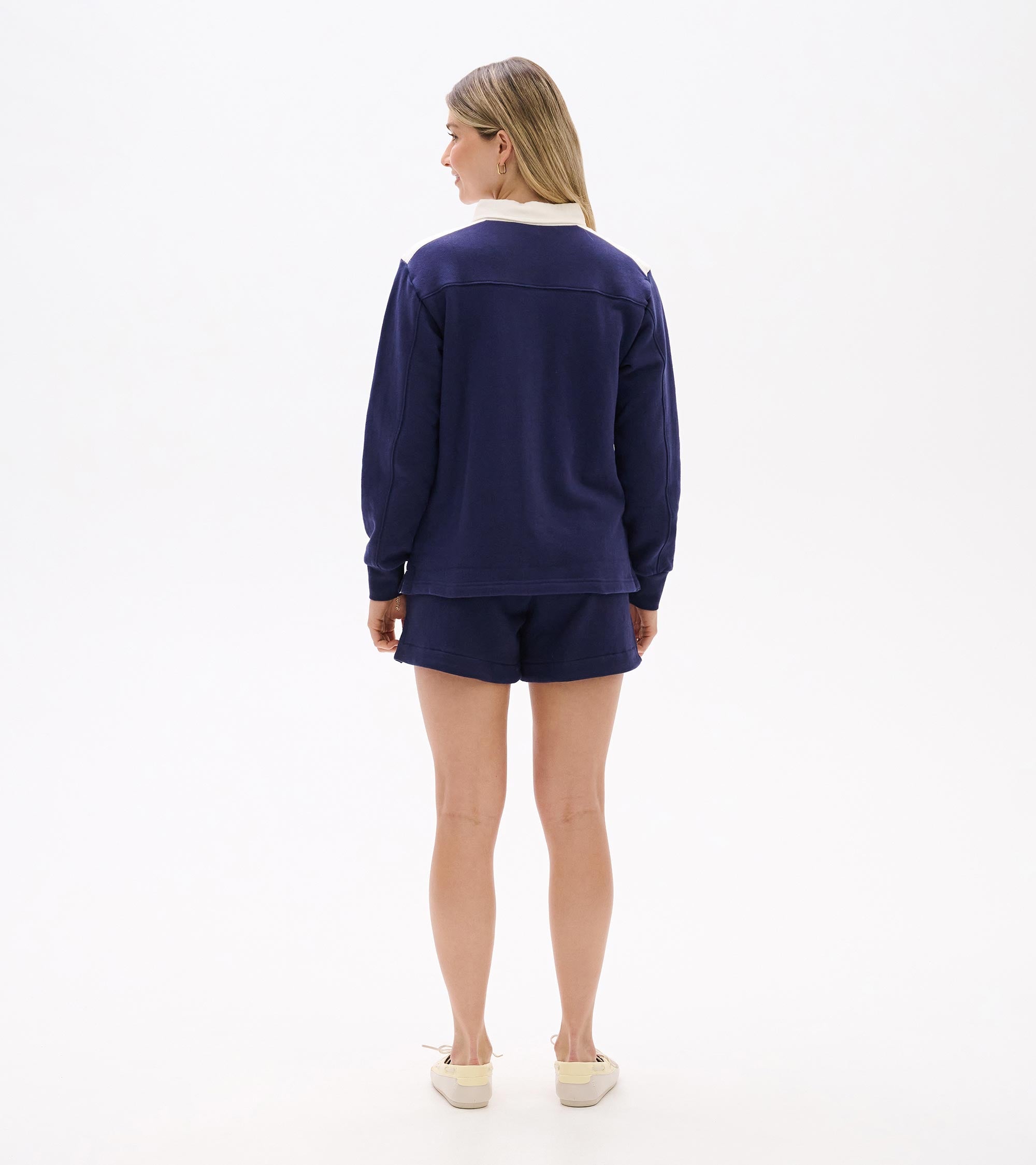 Hatley Coco Polo Top - Patriot Blue