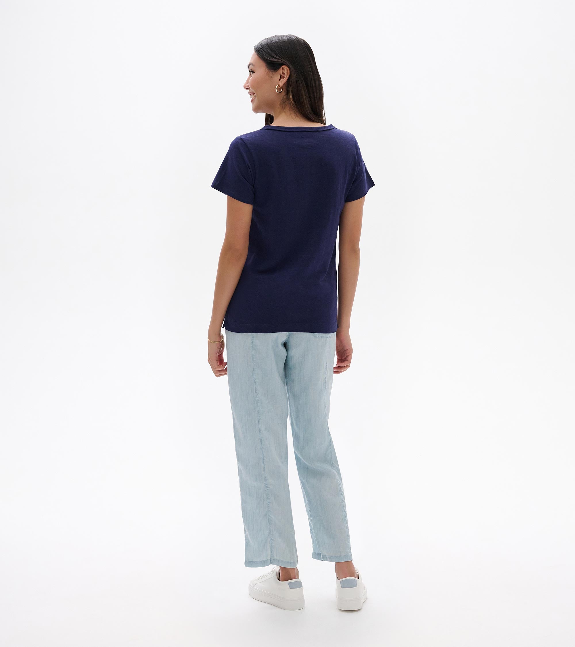 Hatley Essential Crew Neck Tee - Patriot Blue