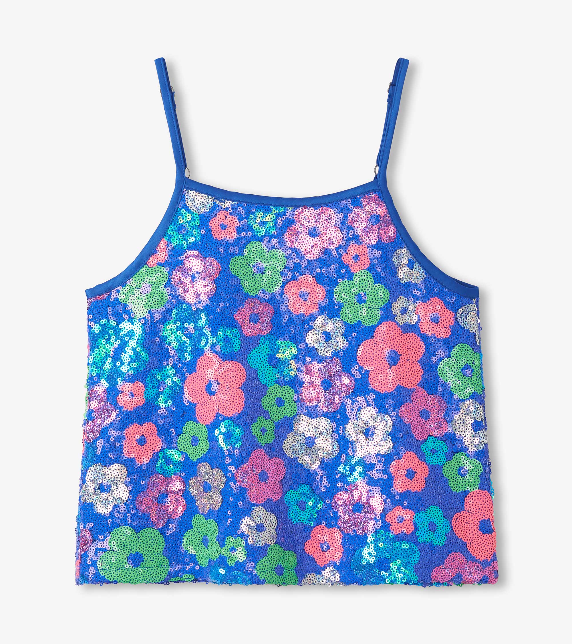Hatley Girls Party Flowers Sequin Top