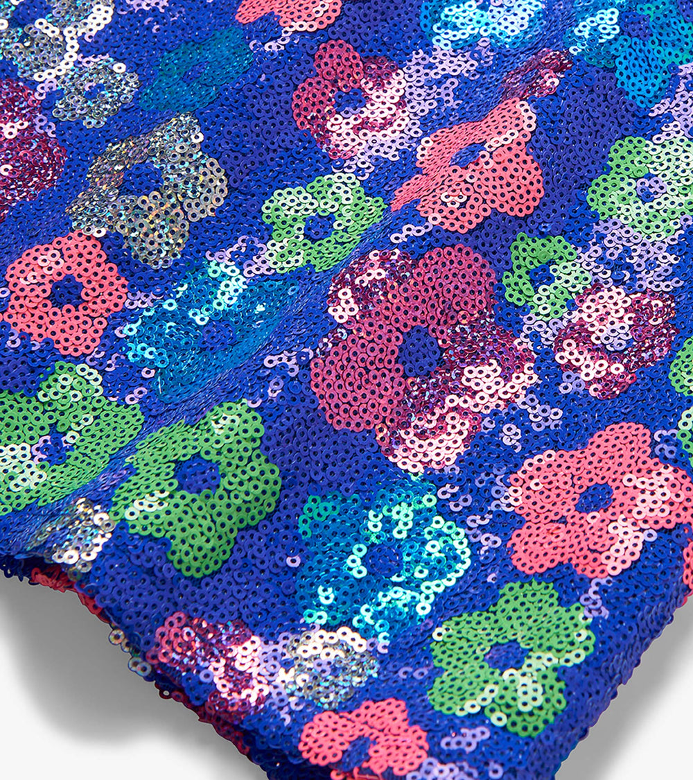 Hatley Girls Party Flowers Sequin Top