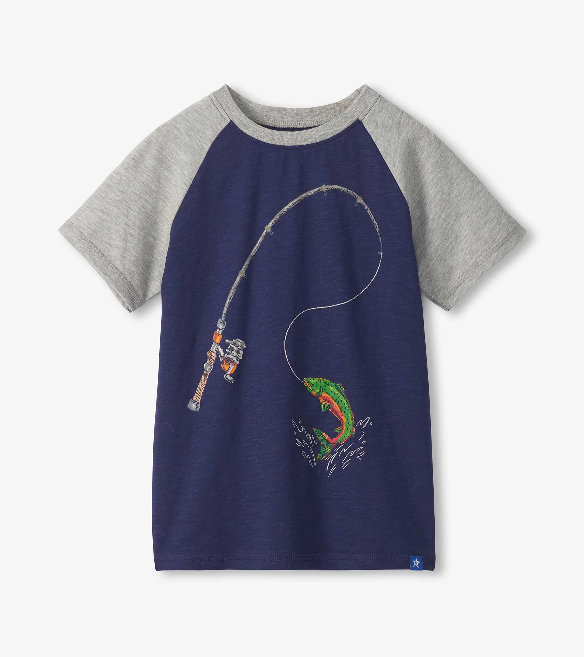 Hatley Boys Big Catch Raglan T-Shirt