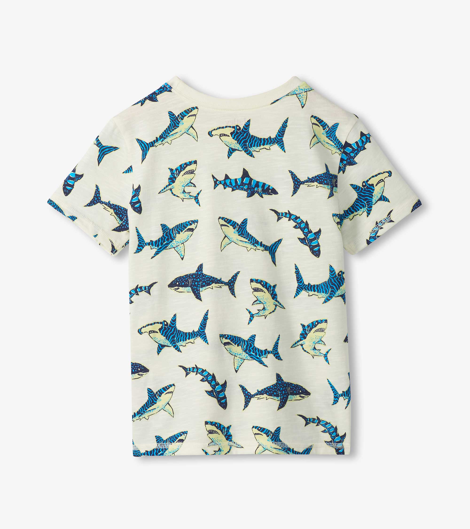Hatley Boys Glow in the Dark Sharks Graphic Tee