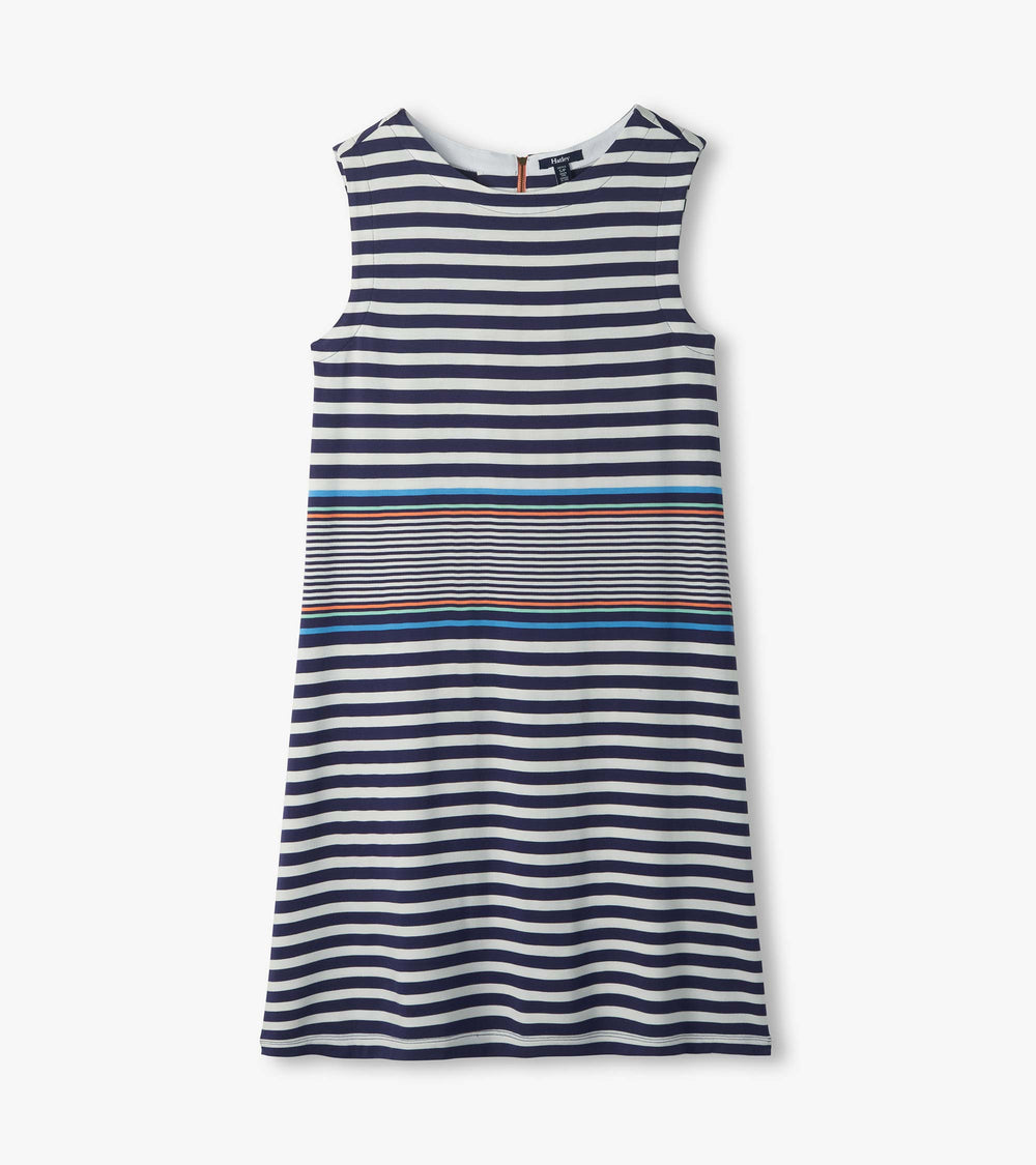 Hatley Sofia Dress - Rainfall Stripes