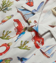 Hatley Baby & Toddler Boys Painted Seascape Jersey Button Down