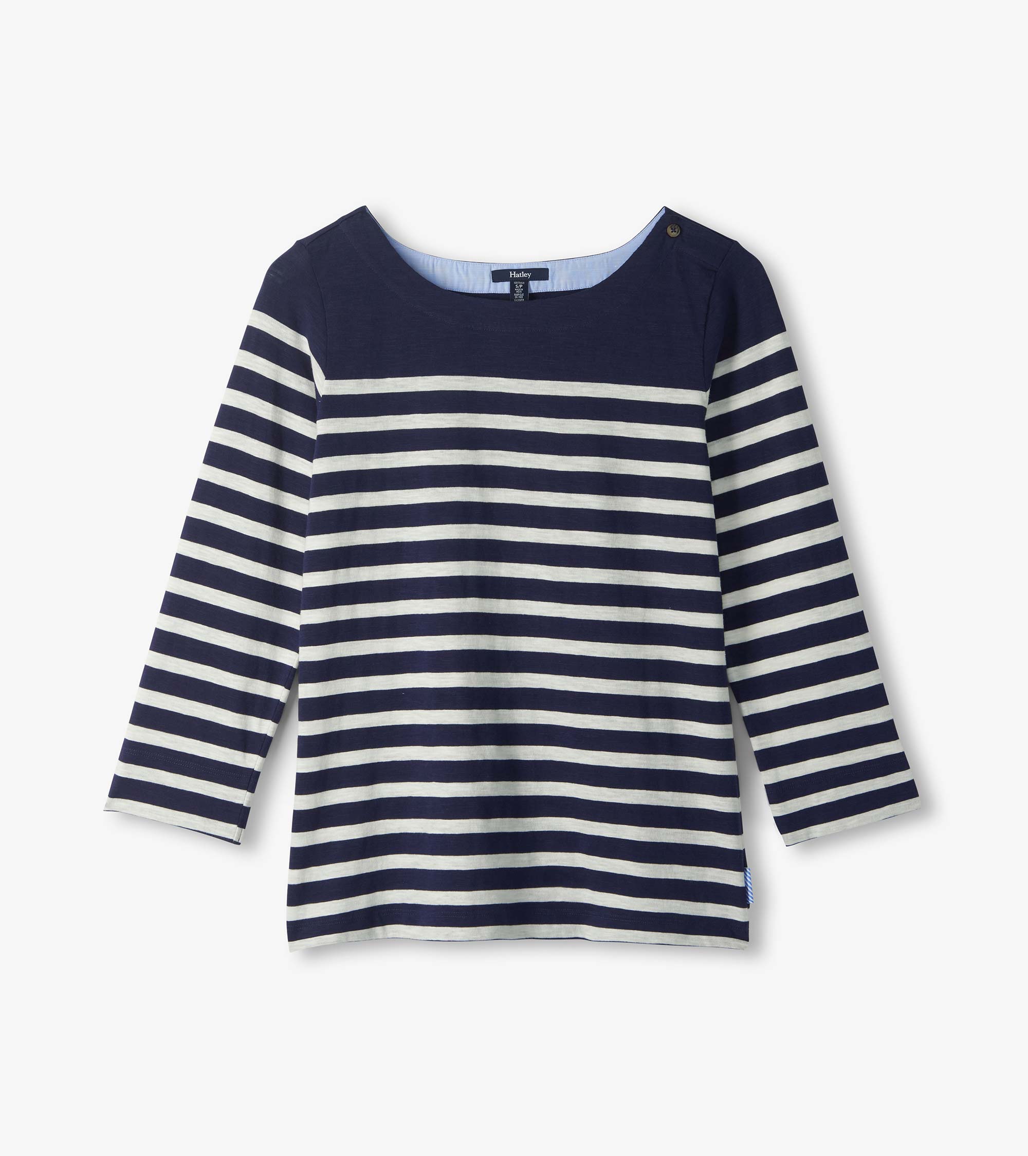Hatley Button Breton - Patriot Stripes