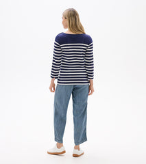 Hatley Button Breton - Patriot Stripes