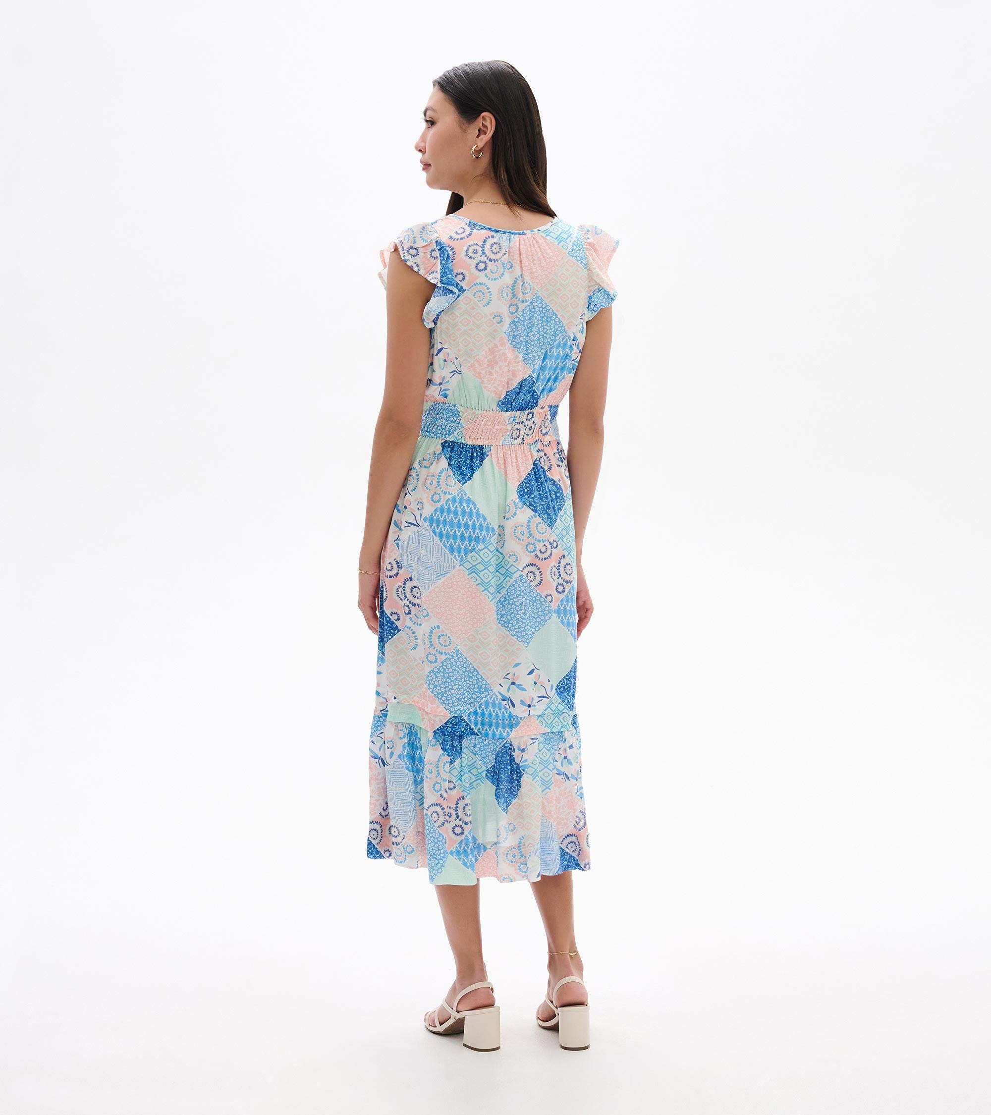 Hatley Fiona Dress - Mixed Match Patches