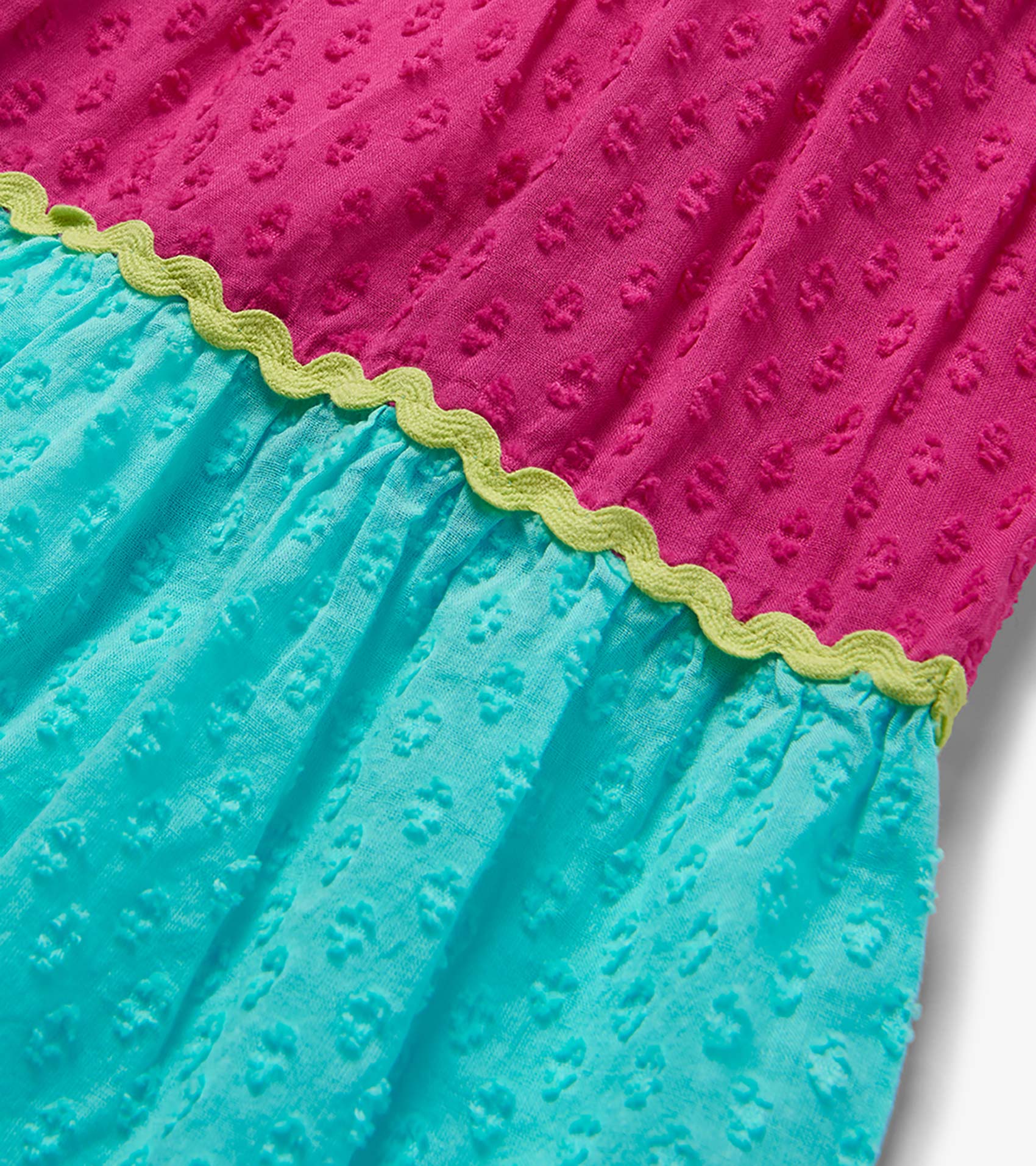 Hatley Girls Rainbow Color Block Strappy Midi Dress
