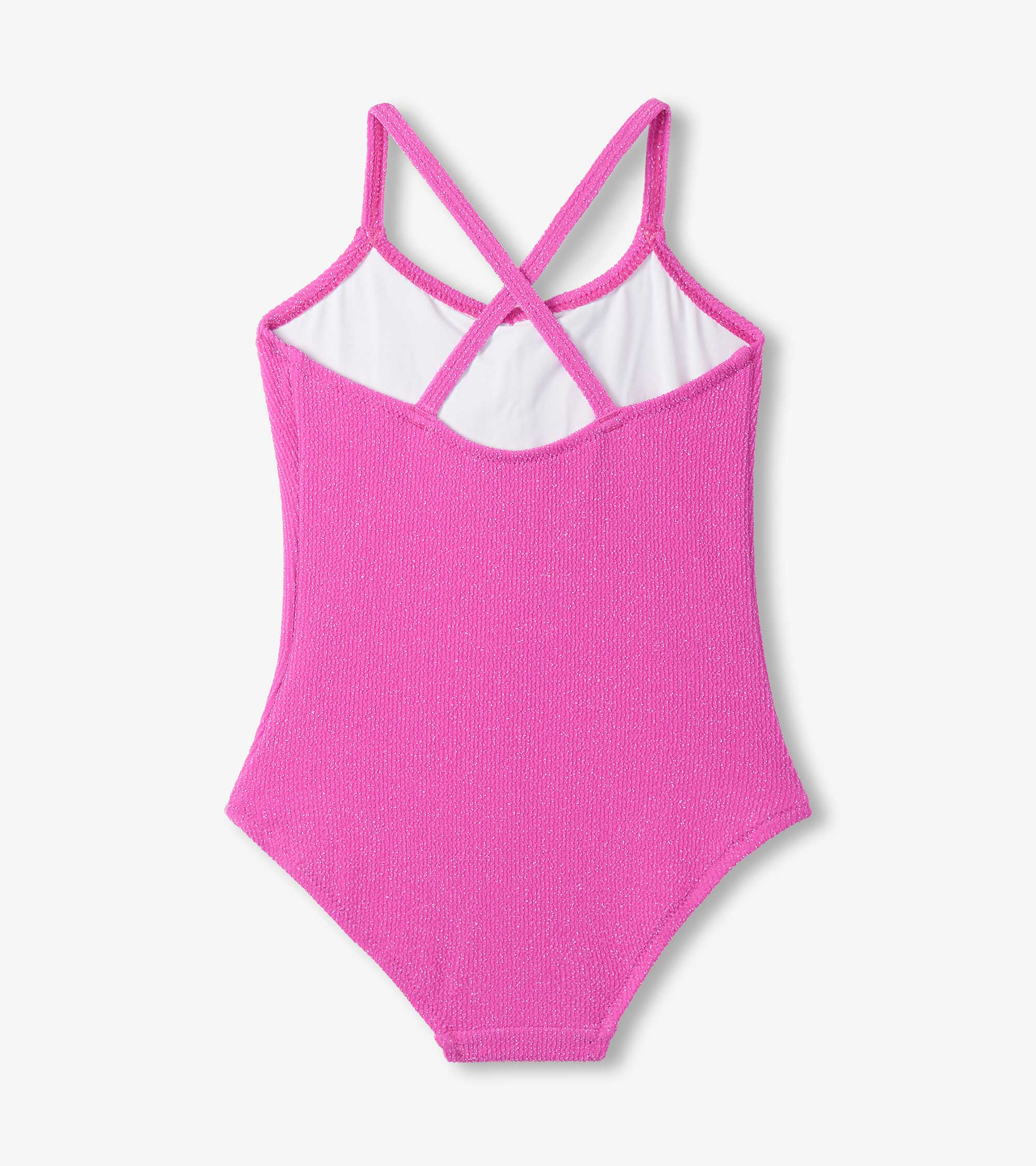 Hatley Girls Hot Pink One-Piece Swimsuit
