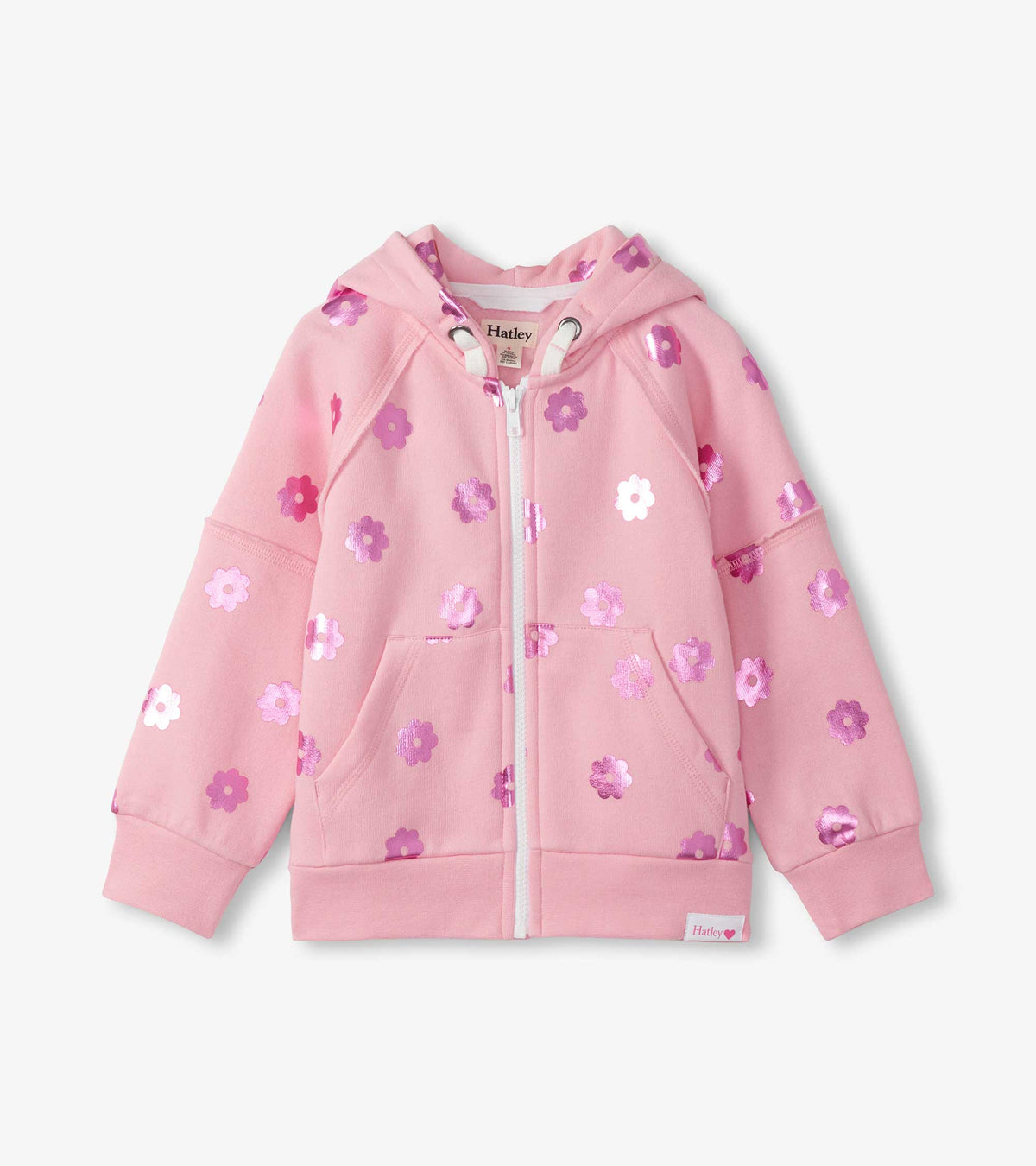 Hatley Girls Blossom Full-Zip Hoodie