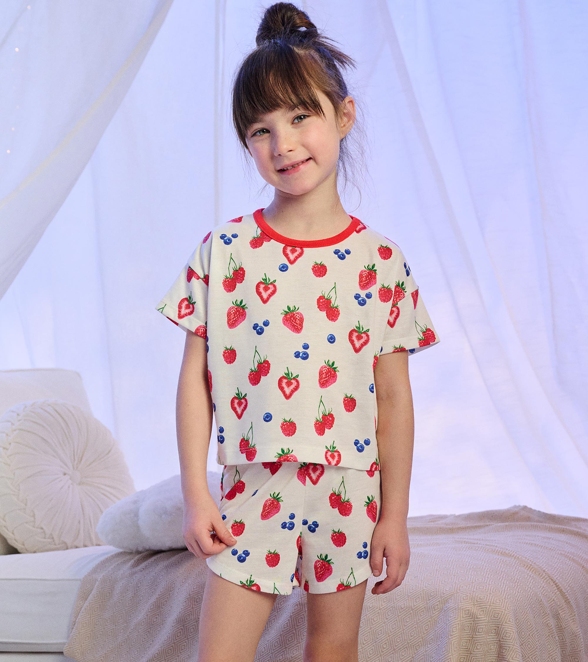 Hatley Girls Summer Berries Short Sleep Set
