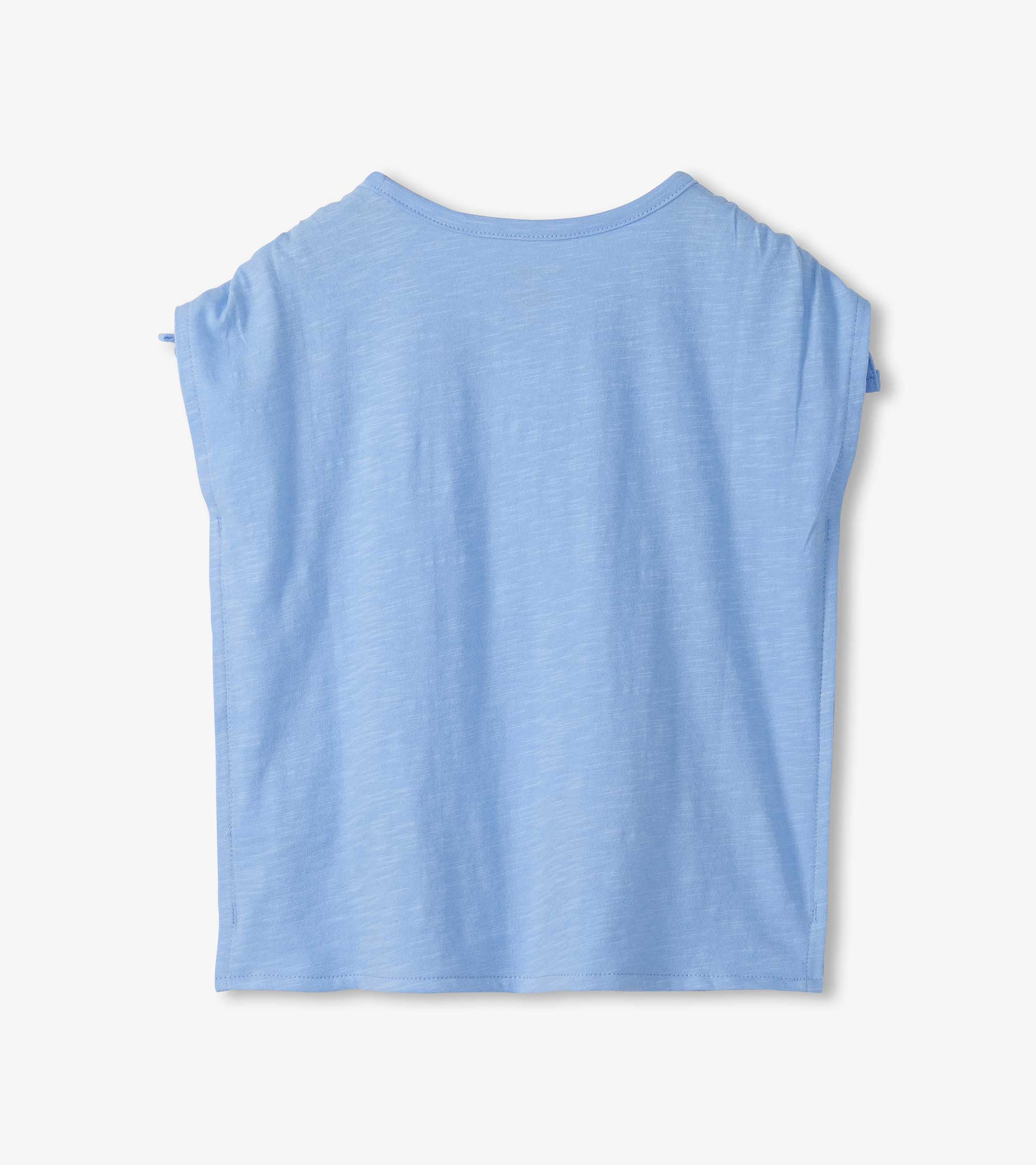 Hatley Girls Sea Shell Cinched Shoulder Top