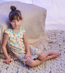 Hatley Girls Springtime Hummingbirds Ruffle Hem Nightdress