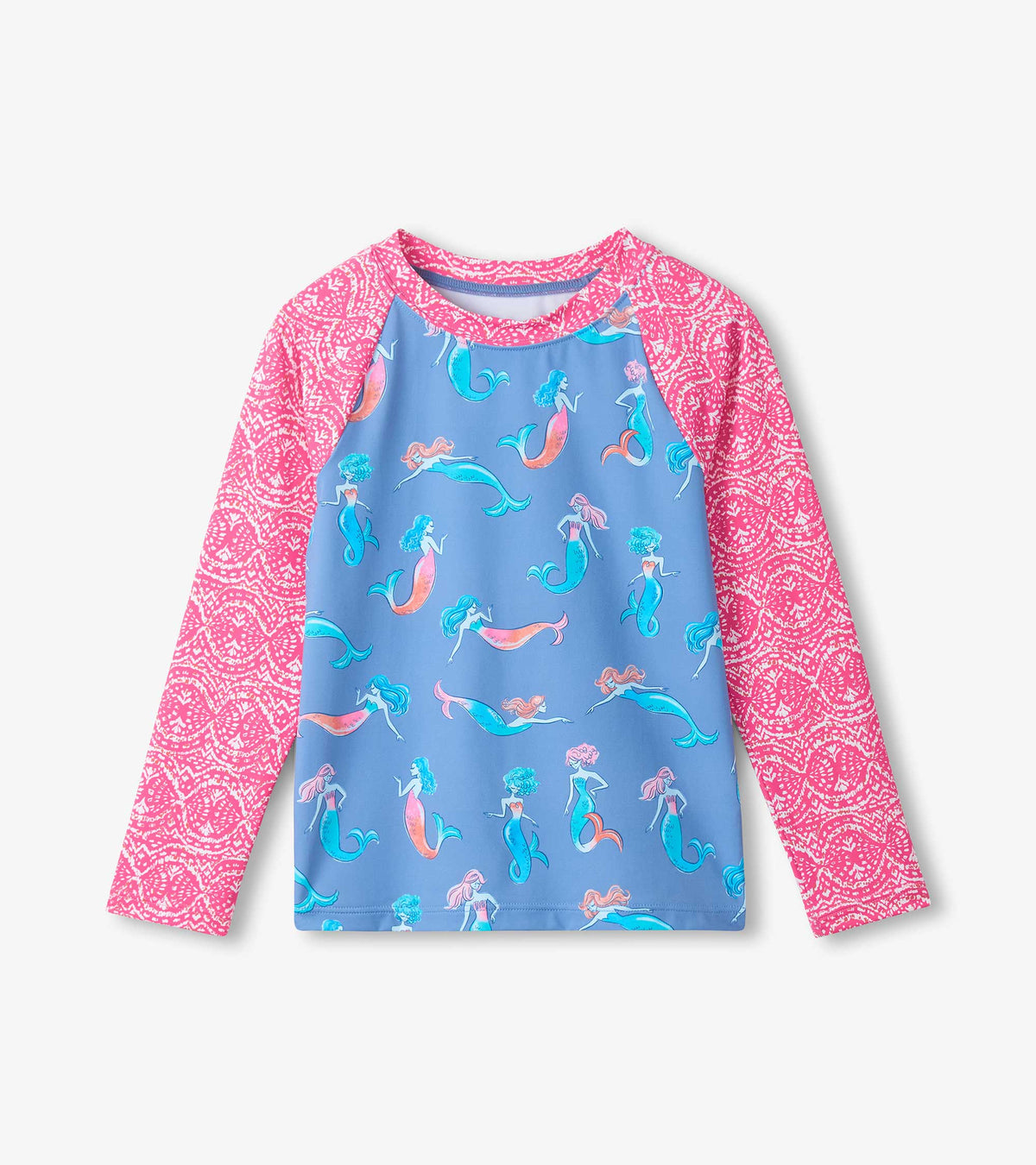 Hatley Girls Mermaids Long Sleeve Rashguard