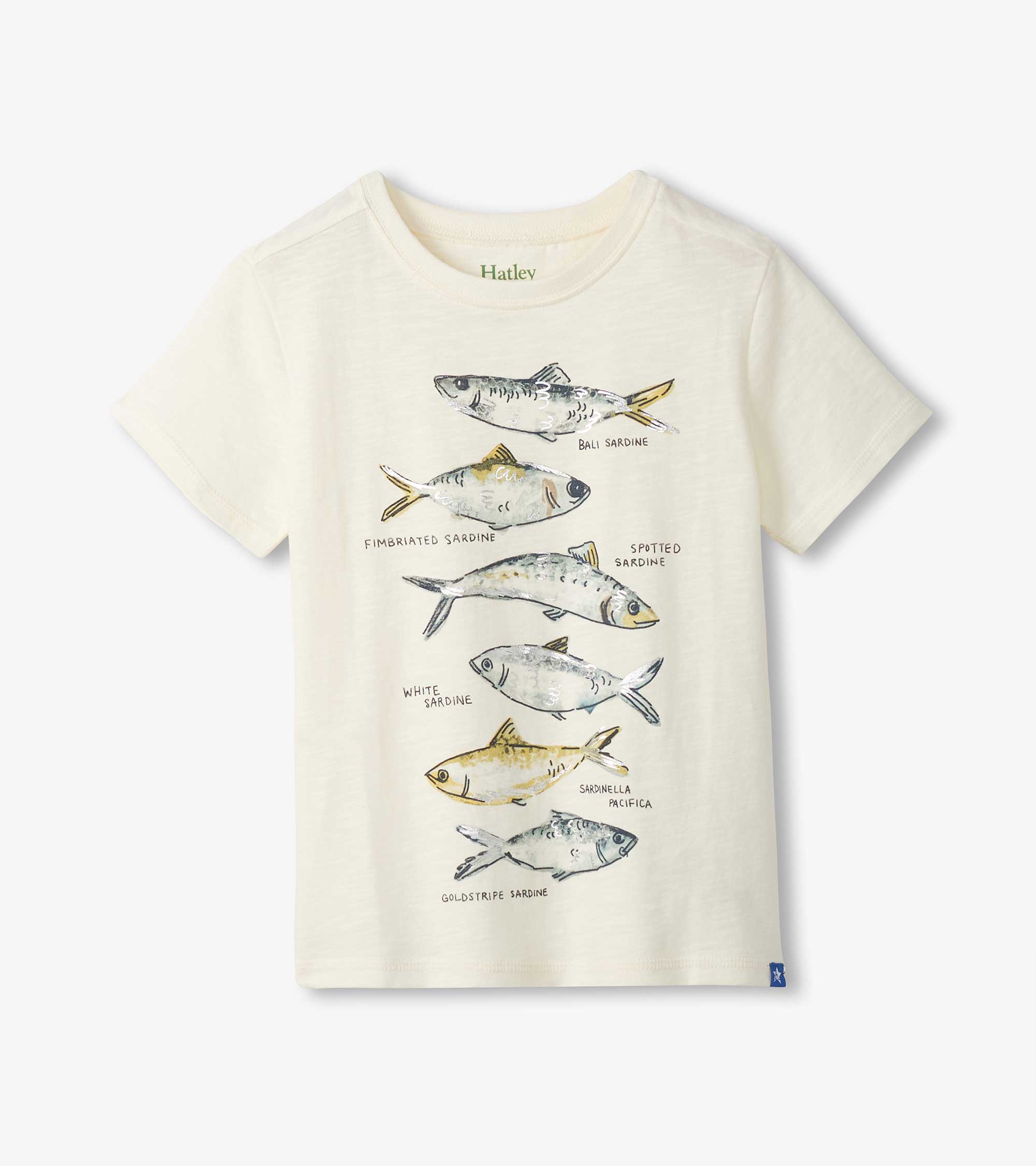 Hatley Boys Fish Types Graphic Tee