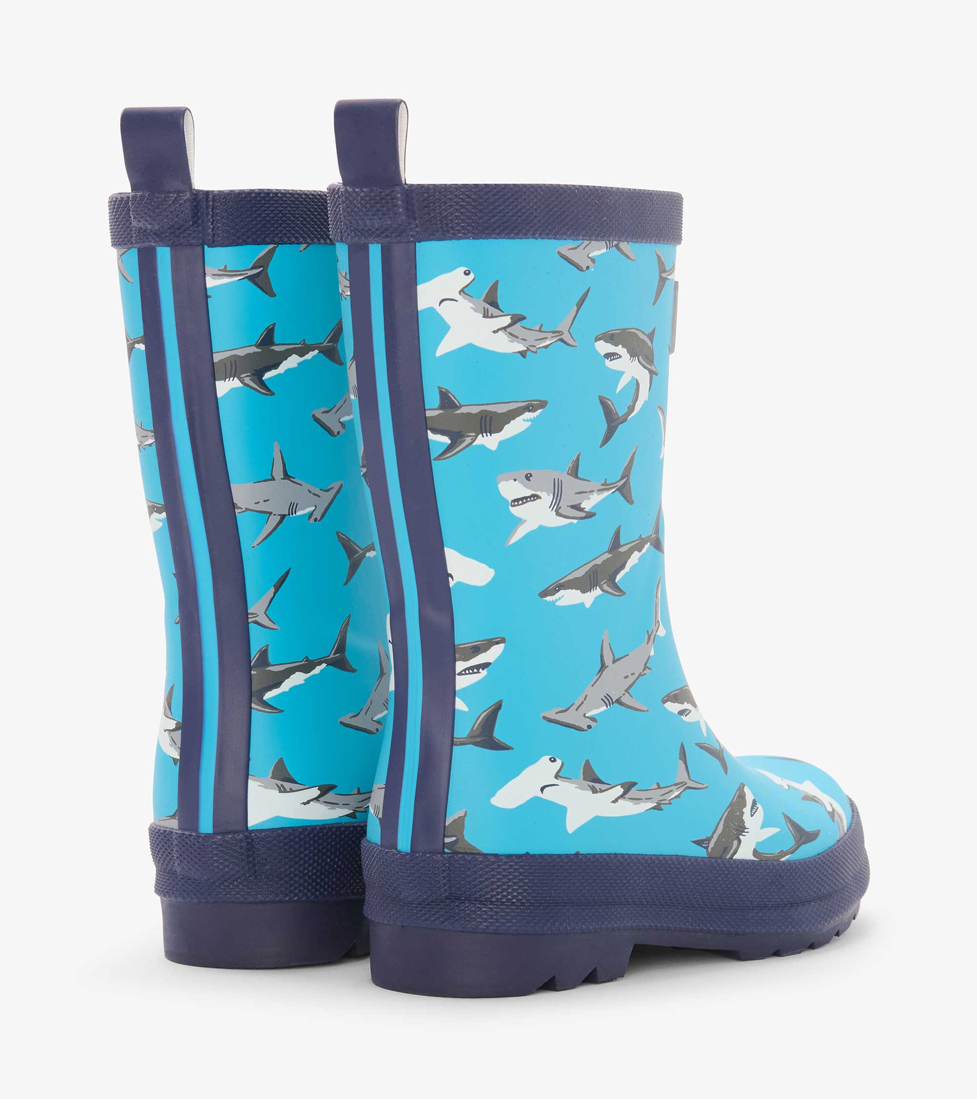 Hatley Boys Shark Party Matte Rain Boots