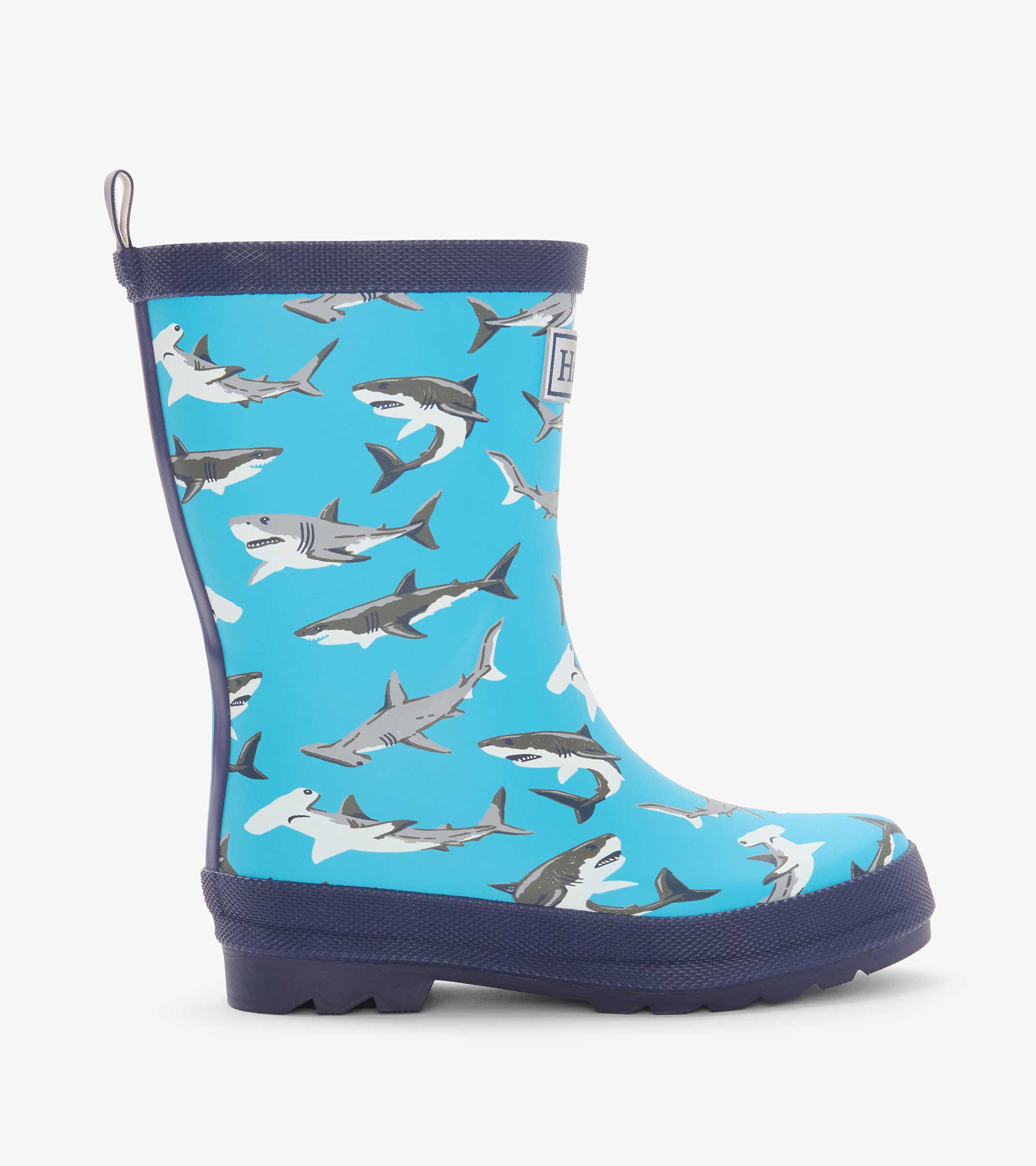 Hatley Boys Shark Party Matte Rain Boots