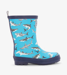 Hatley Boys Shark Party Matte Rain Boots
