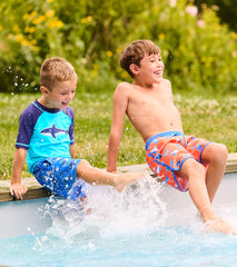 Hatley Boys Sting Rays Swim Trunks