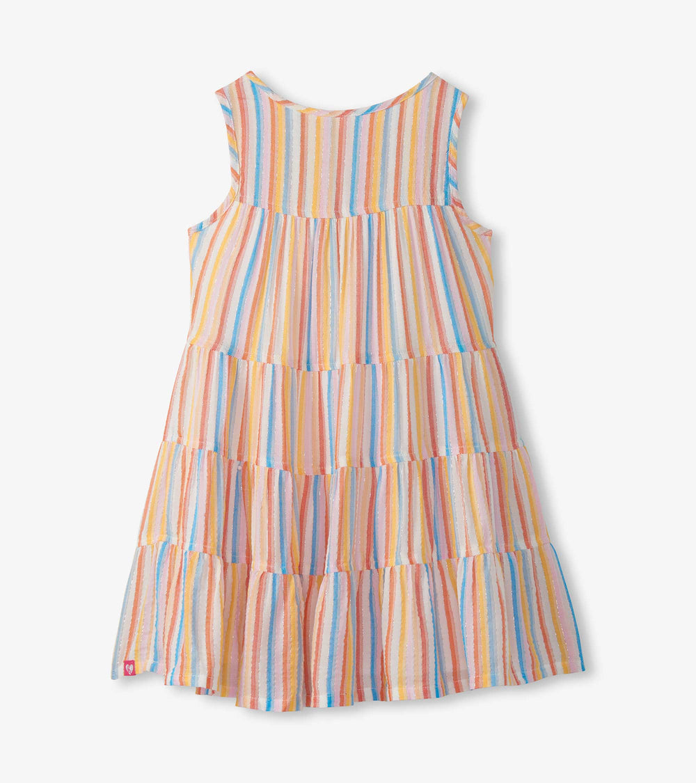 Hatley Girls Sunny Stripes Tiered Dress
