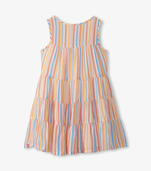 Hatley Girls Sunny Stripes Tiered Dress