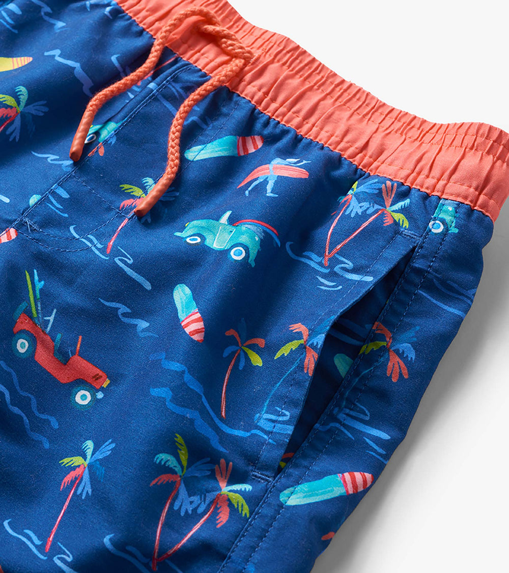 Hatley Boys Tropical Swim Trunks