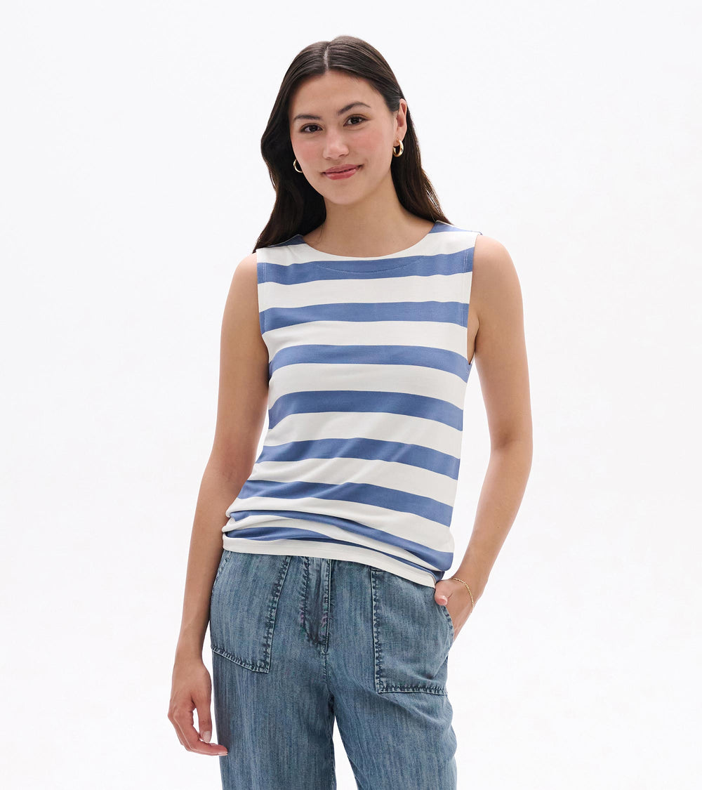 Hatley Everyday Tank - Star Sapphire Stripes