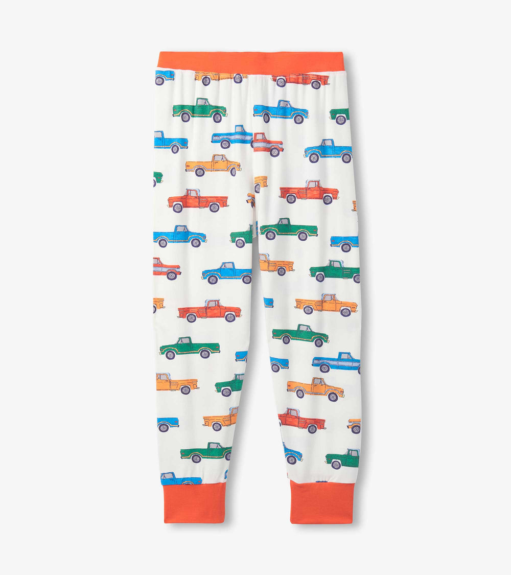 Hatley Boys Trucks Bamboo Pajama Set