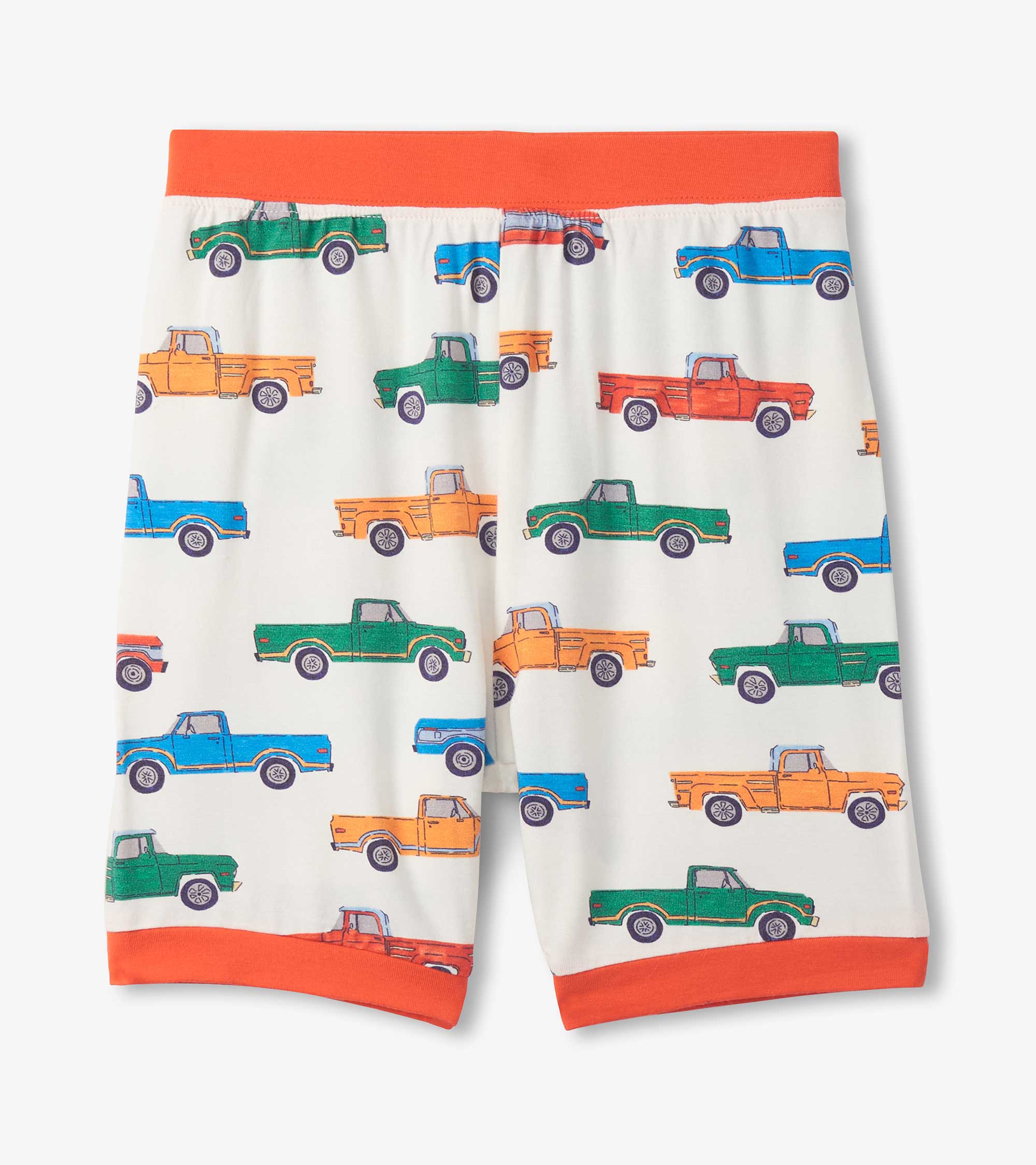 Hatley Boys Trucks Bamboo Short Pajama Set