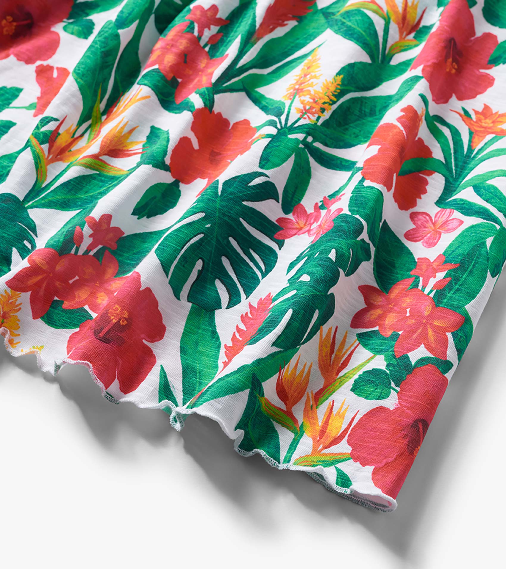 Hatley Girls Tropical Flowers Trapeze Dress