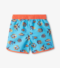 Hatley Boys Tropical Fish Swim Trunks