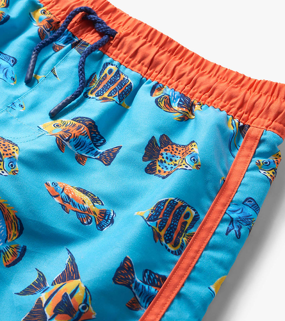 Hatley Boys Tropical Fish Swim Trunks