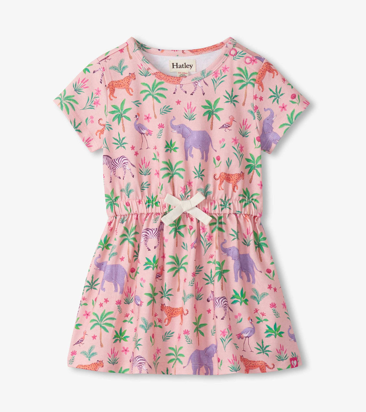 Hatley Baby & Toddler Girls Tender Safari Short Sleeve Dress