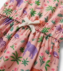 Hatley Baby & Toddler Girls Tender Safari Short Sleeve Dress