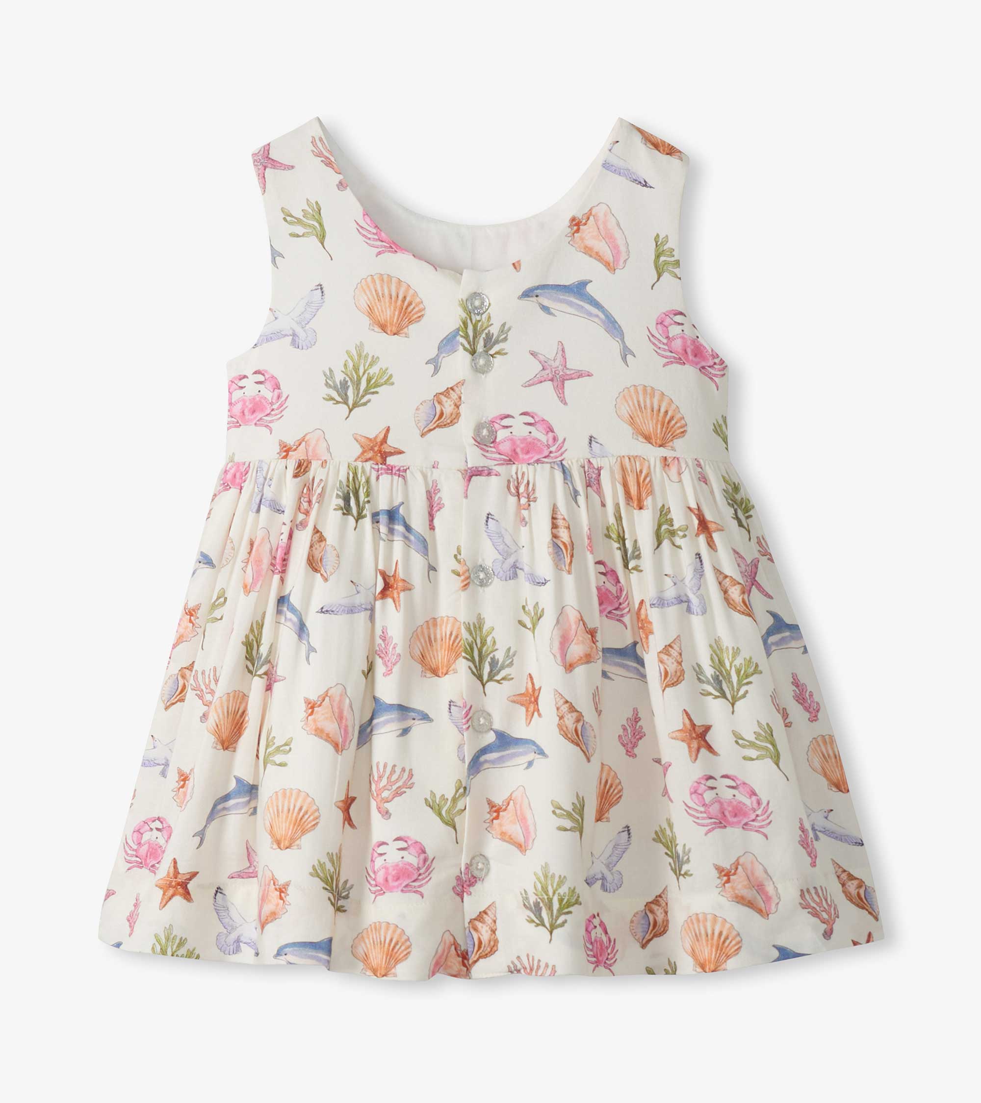 Hatley Baby & Toddler Girls Vintage Sea Life Sleeveless Party Dress
