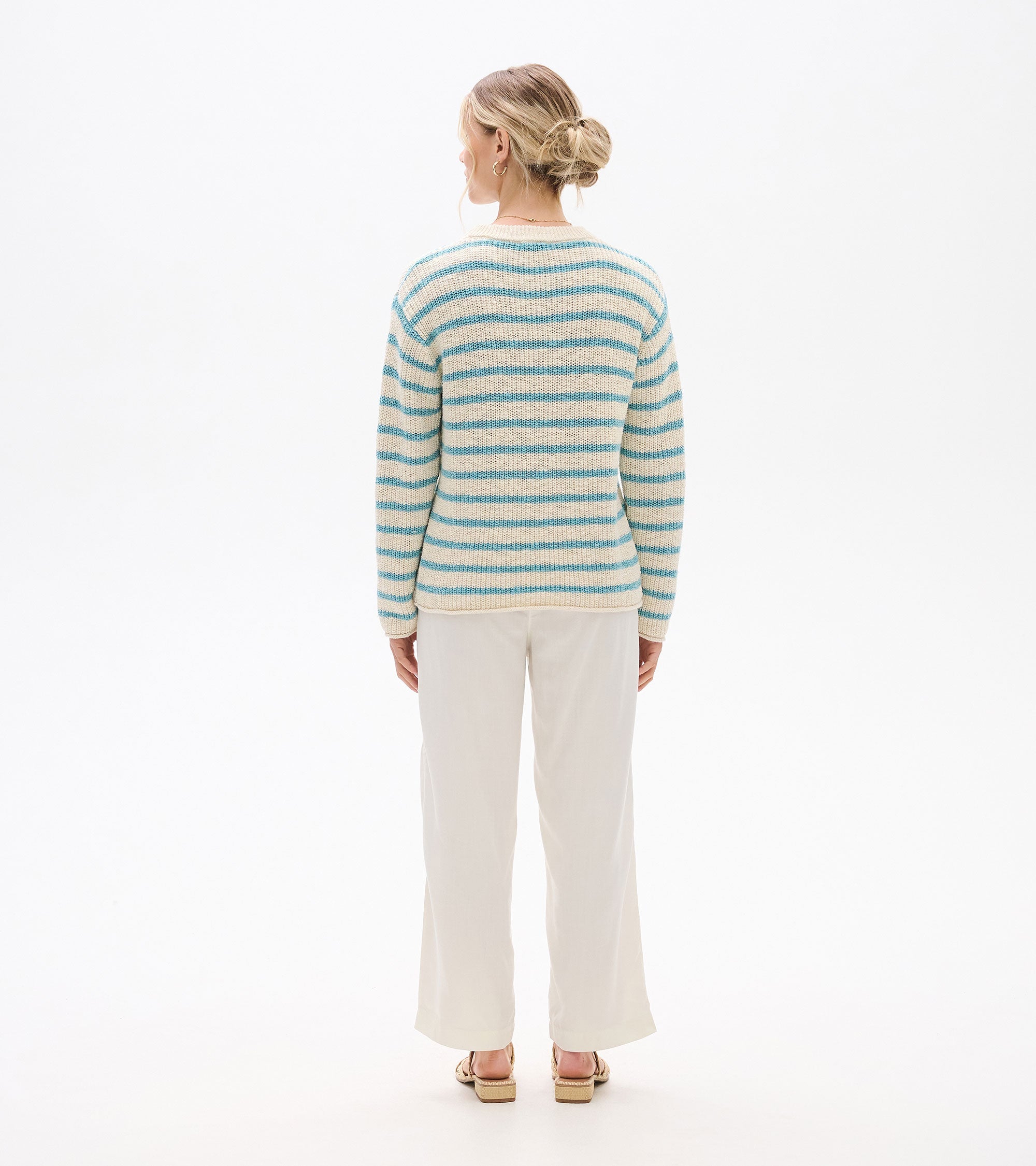 Hatley Athena Sweater - Cashmere Blue