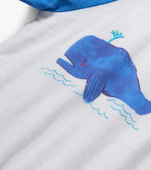 Hatley Baby & Toddler Boys Spouting Whale Raglan T-Shirt