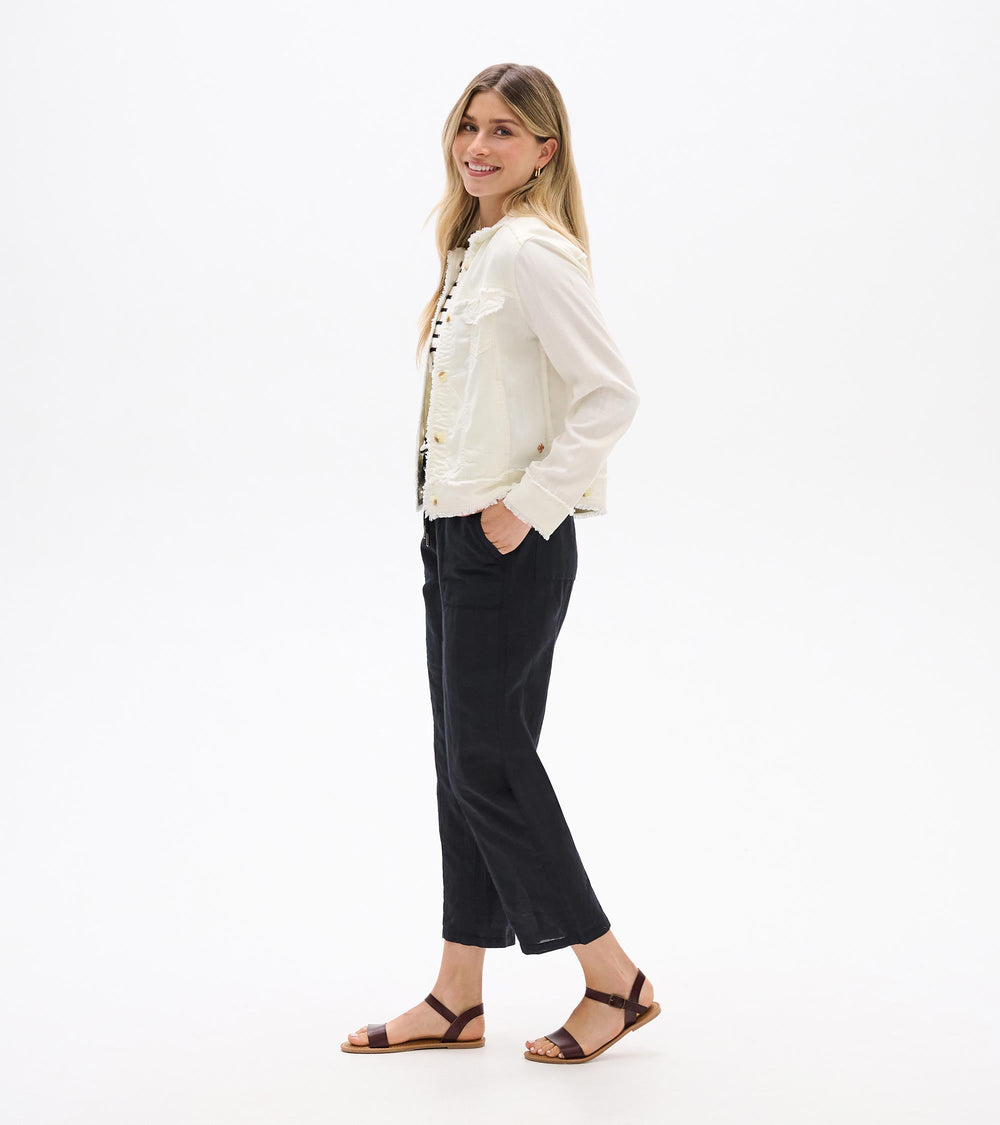 Hatley Tencel Jacket - Whisper White