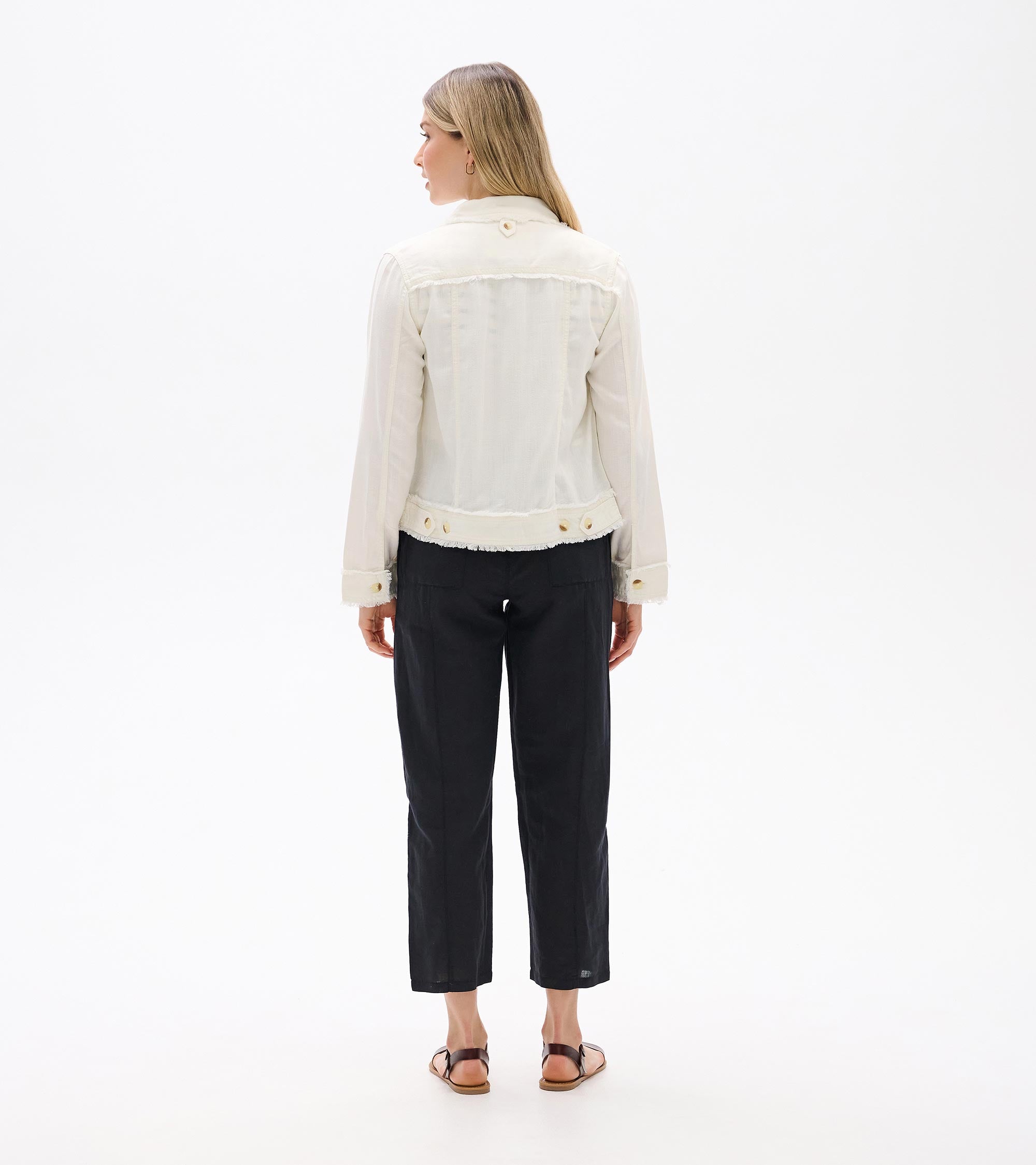Hatley Tencel Jacket - Whisper White