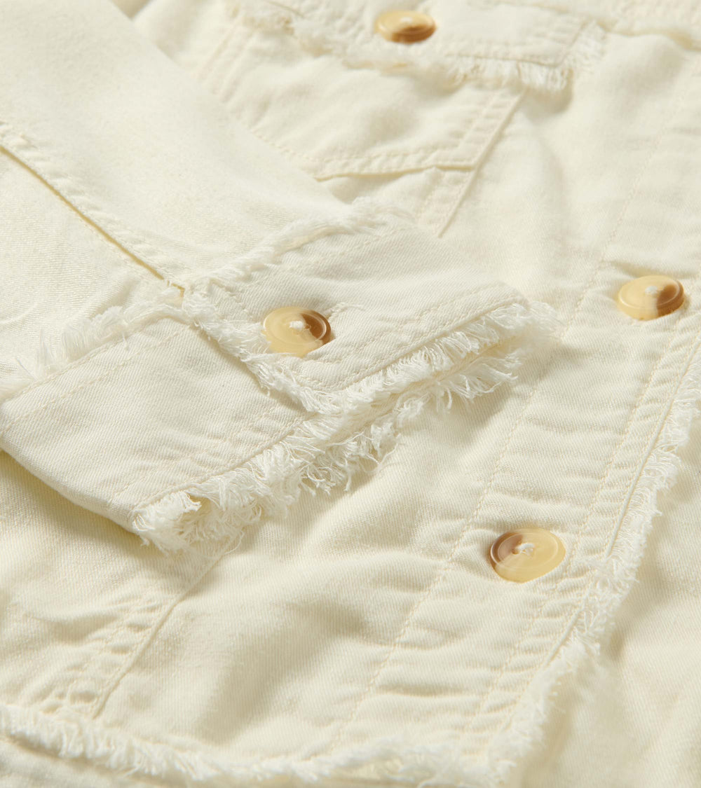Hatley Tencel Jacket - Whisper White