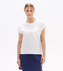 Hatley Ella Relaxed Tee - White