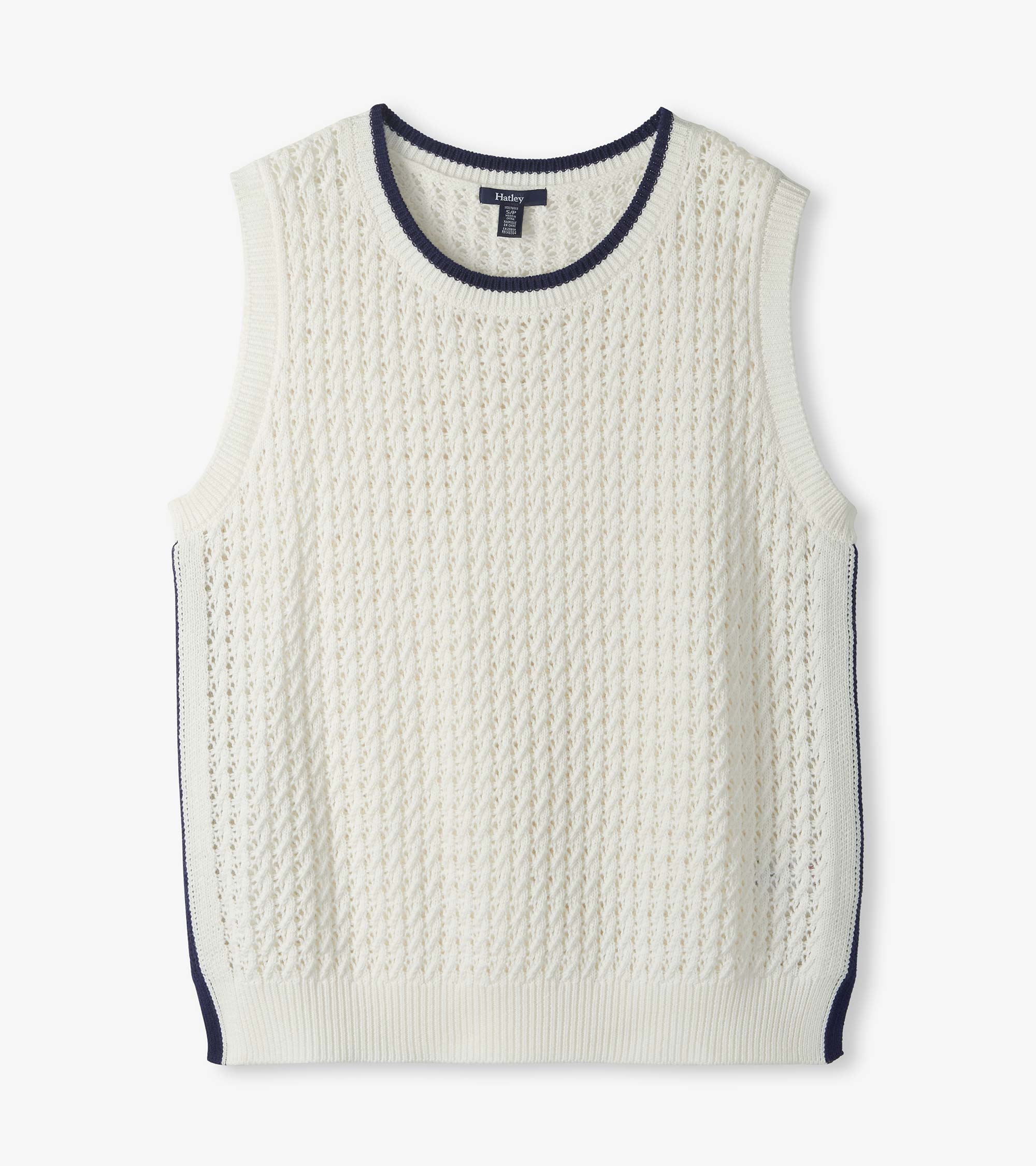 Hatley Cruz Knit Tank - White